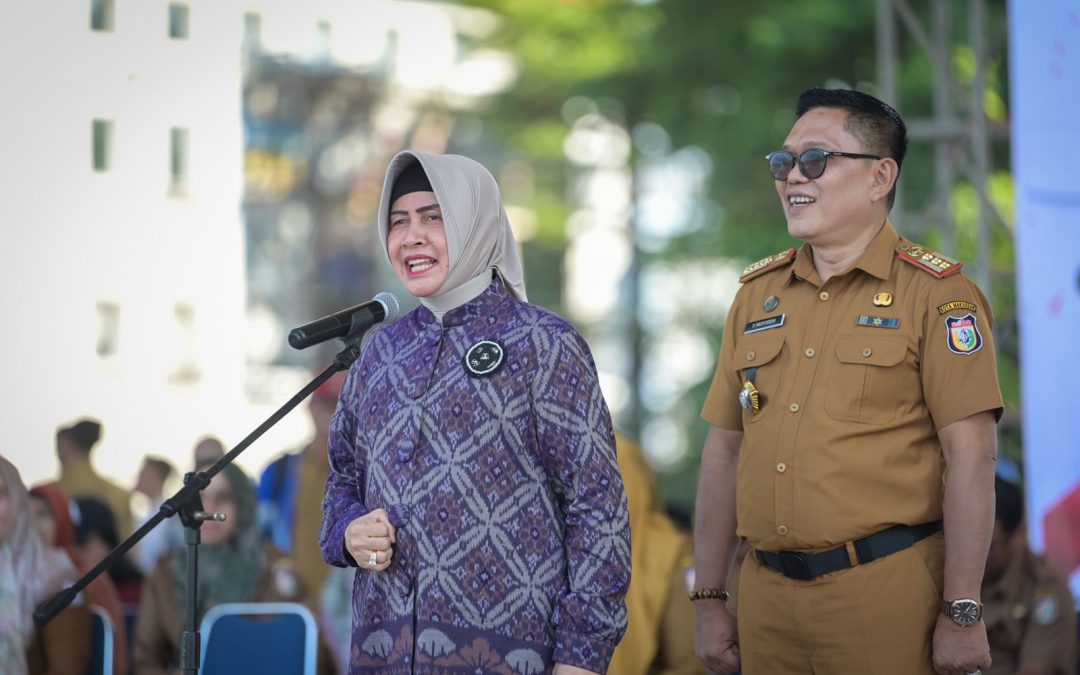Indira Yusuf Ismail Buka O2SN SD-SMP Kota Makassar